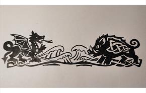 Follow the troublesome Twrch and determined Ddraig Goch as their story unfolds through the City of St Davids. Search for the story stops along the tra